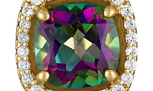 Fzn Diamond Lever-back Earrings In Mystic