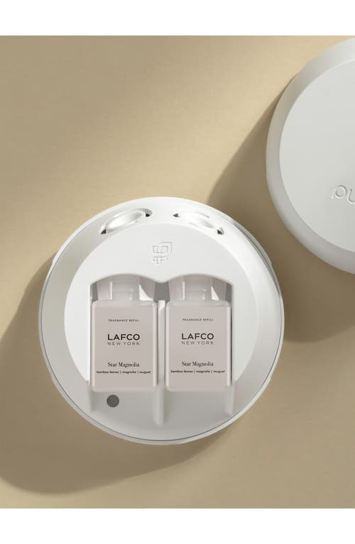 Pura X Lafco Birchwood Molasses 2-pack Smart Diffuser Fragrance Refills In Star Magnolia