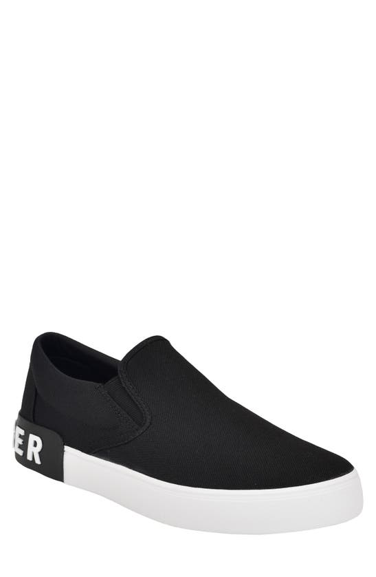 Shop Tommy Hilfiger Rayor Slip-on Sneaker In Black