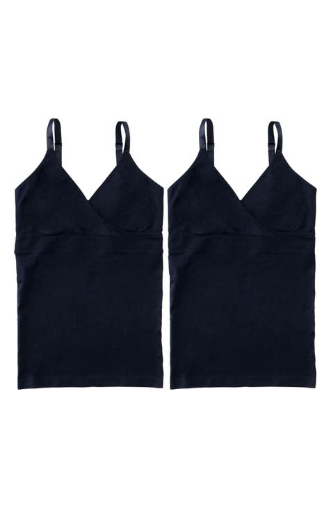 2-Pack Nursing Surplice Camisoles