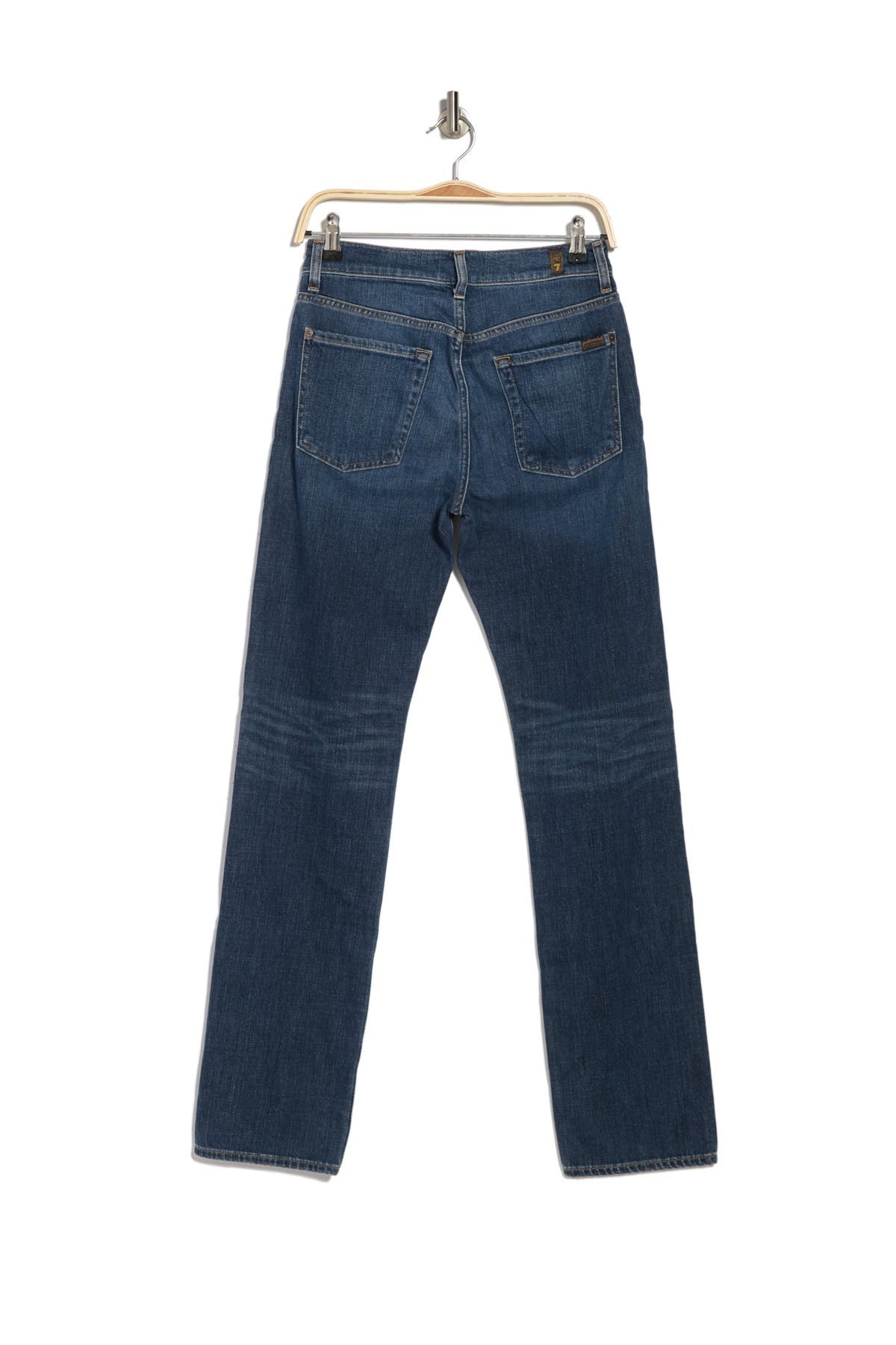 7 For All Mankind Slimmy Straight Leg Jeans In Blue