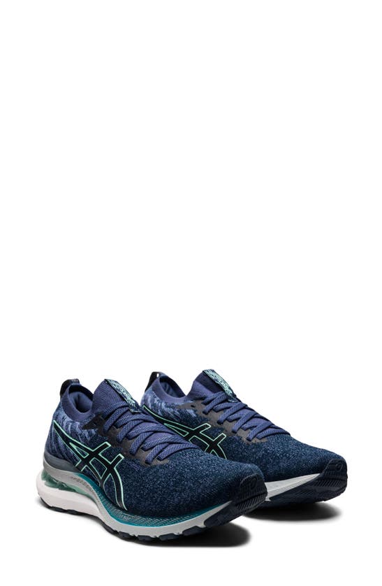 Asics Gel Kayano 28 Mk Running Shoe In French Blue/ Fresh Ice