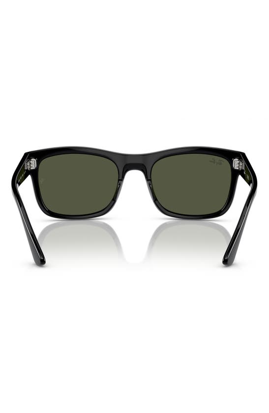 Shop Ray Ban Ray-ban 56mm Square In Black