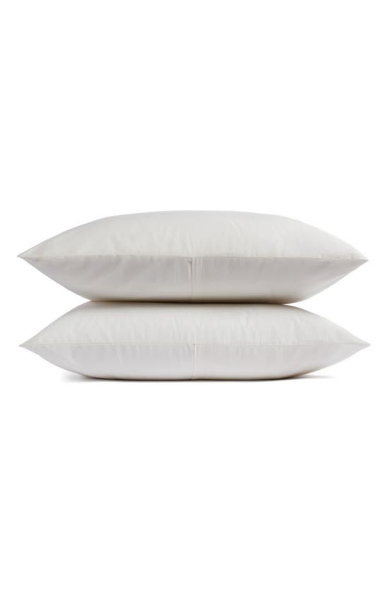 Shop Parachute Set Of 2 Sateen Pillowcases In Cream