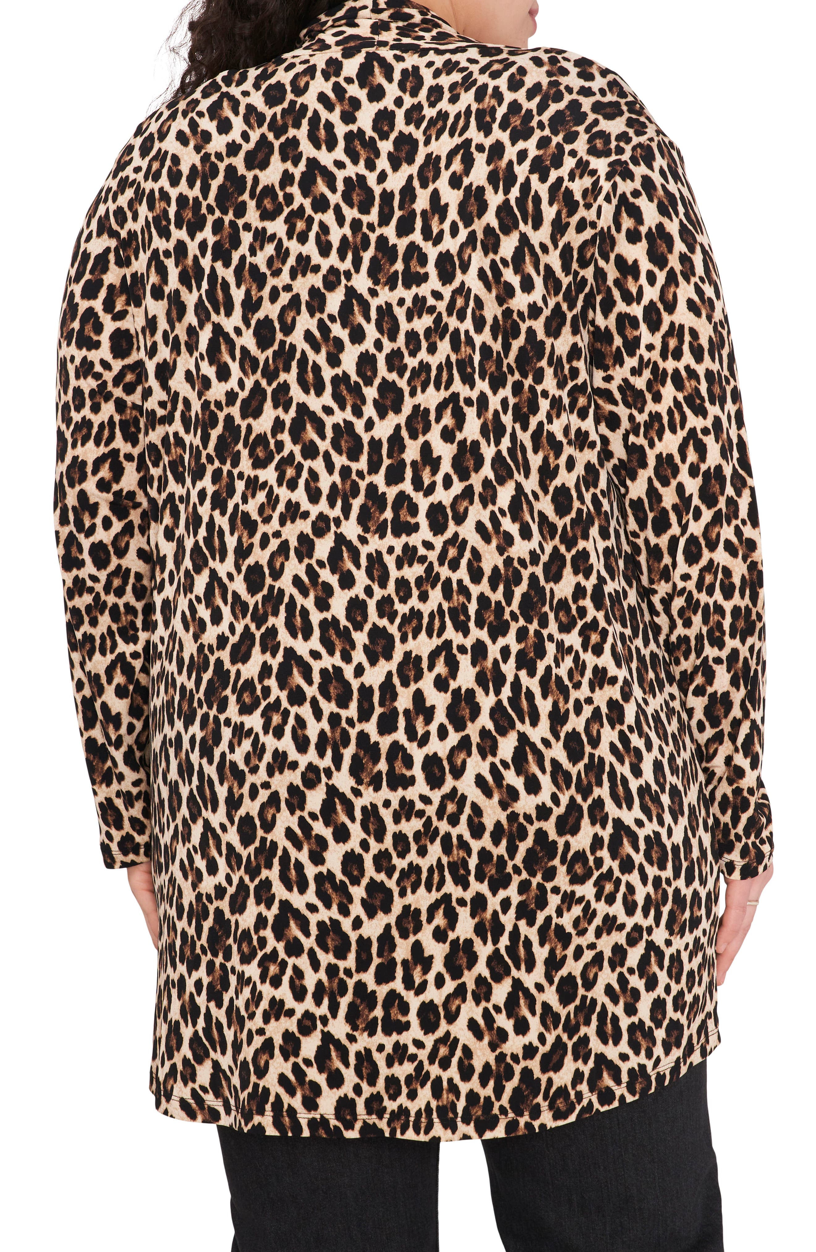 vince camuto leopard cardigan