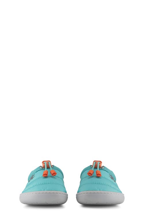 Hopfrög Kids Hoppuff Quilted Slipper In Dynamic Green