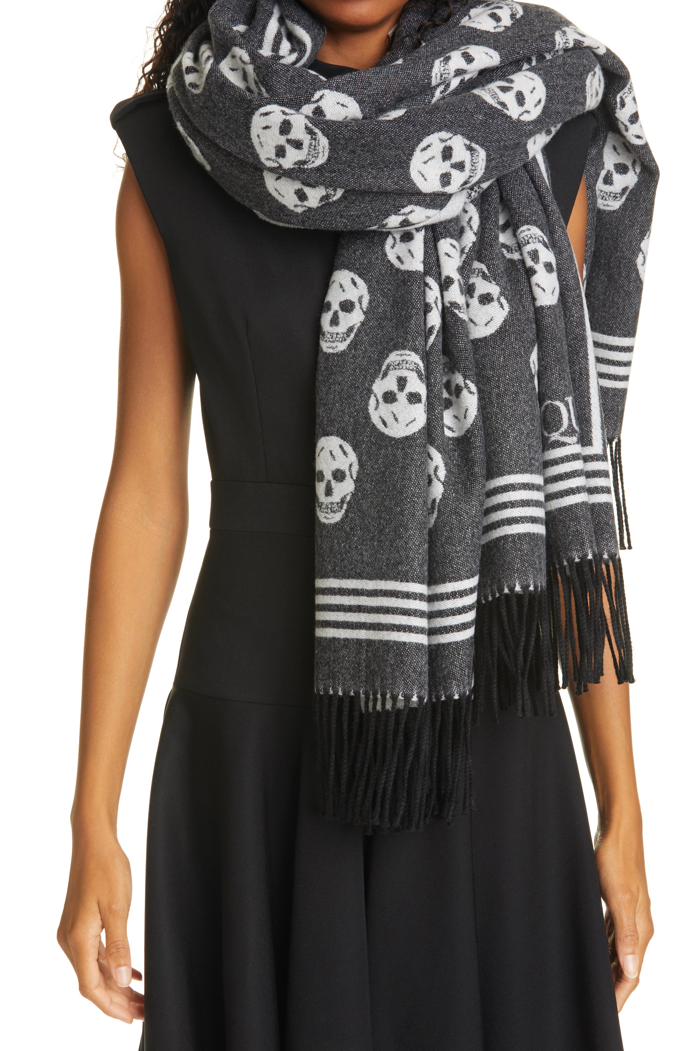 alexander mcqueen cashmere scarf