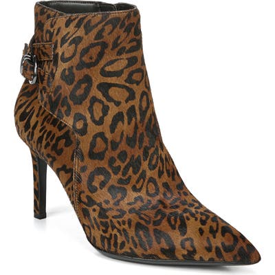 Naturalizer Alaina Genuine Calf Hair Bootie- Brown