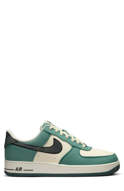 Shop Nike Air Force 1 '07 Lv8 Emb Sneaker In Black/green/bicoastal