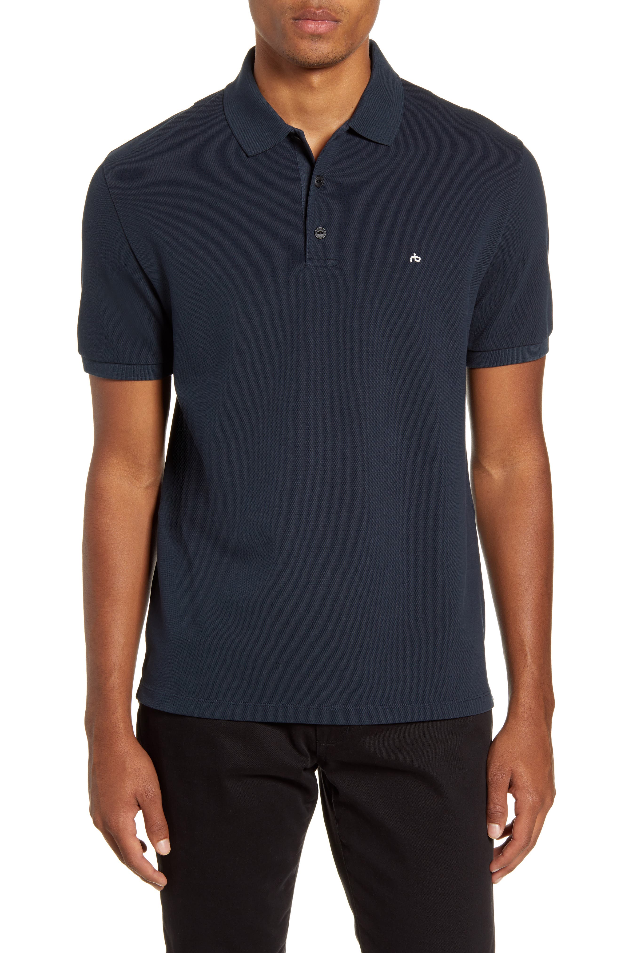 rag \u0026 bone Harvey Knit Polo | Nordstrom
