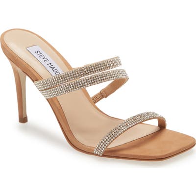 Steve Madden Awake Slide Sandal, Brown