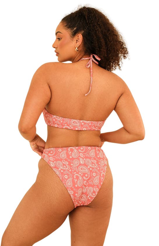 Dippin Daisys Seashore Bottom In Pink Paisley