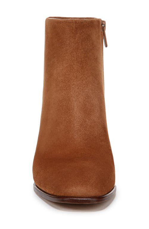 Shop Vince Arabel Bootie In Dark Sequoia Brown