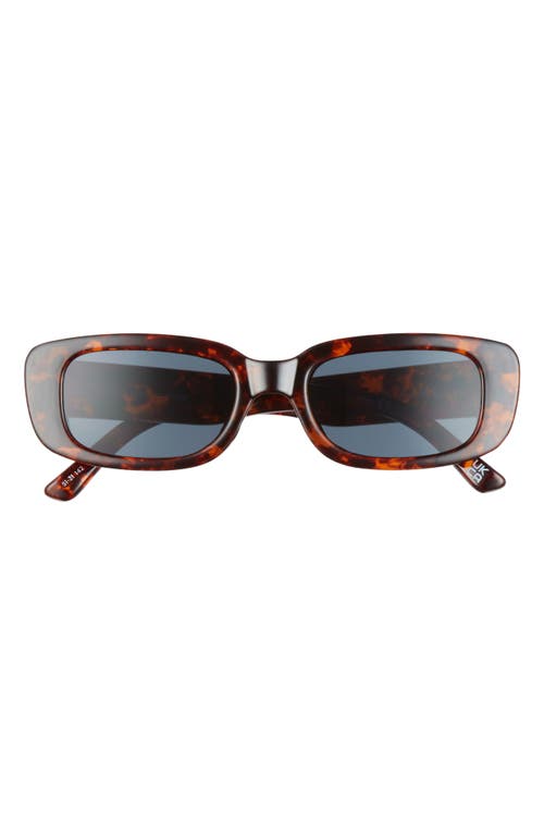 Shop Aire Ceres 51mm Rectangular Sunglasses In Dark Tort