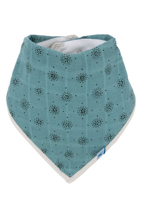Little Unicorn 4-pack Fleece & Cotton Muslin Bandana Bib In Wallflower