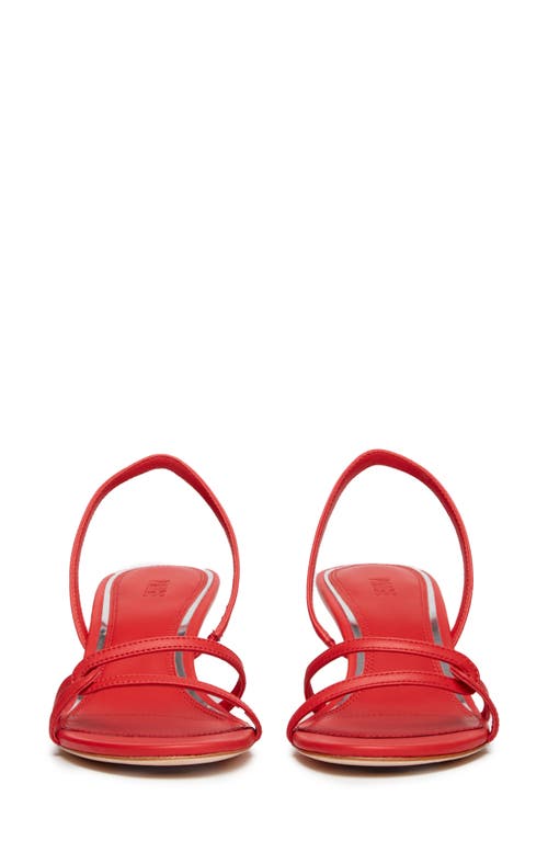 Shop Paige Fiona Slingback Kitten Heel Sandal In Candy Red