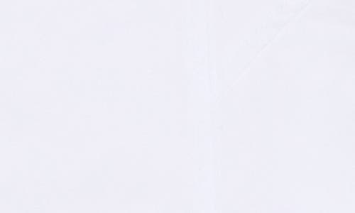 Democracy Cinch Sleeve Denim Jacket In Optic White