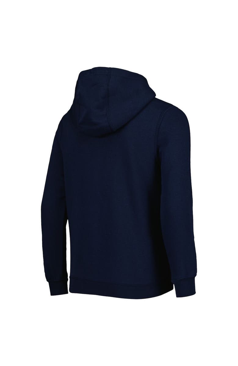 Nike navy club hoodie Clearance