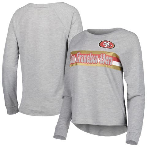 Lids San Francisco 49ers Antigua Women's Play Long Sleeve T-Shirt