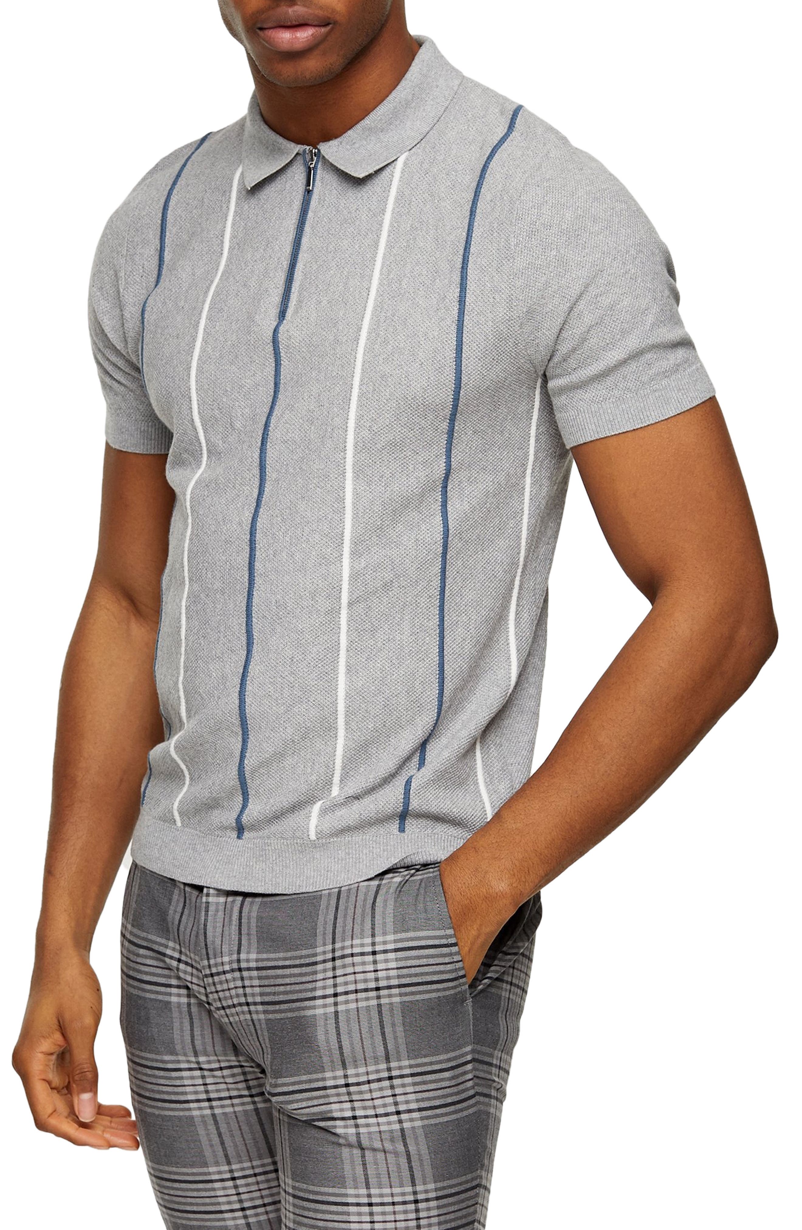 Adults 1970s Rainbow Colour Shirt Mens 70s Striped Disco Fancy Dress Costume