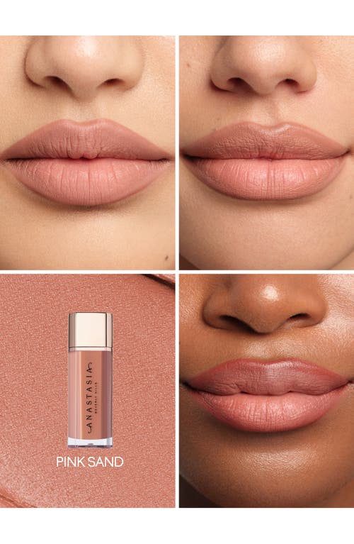Anastasia Beverly Hills Lip Velvet Liquid Lipstick In Pink Sand