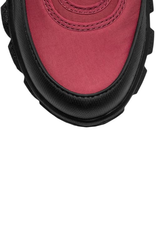 Bogs Cedar Quilted Waterproof Boot In Garnet