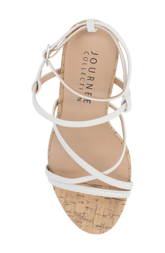Journee Collection Women's Fylissa Strappy Sandals In Off White
