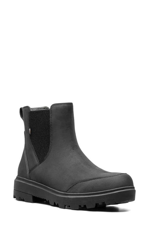 Holly Waterproof Chelsea Boot in Black