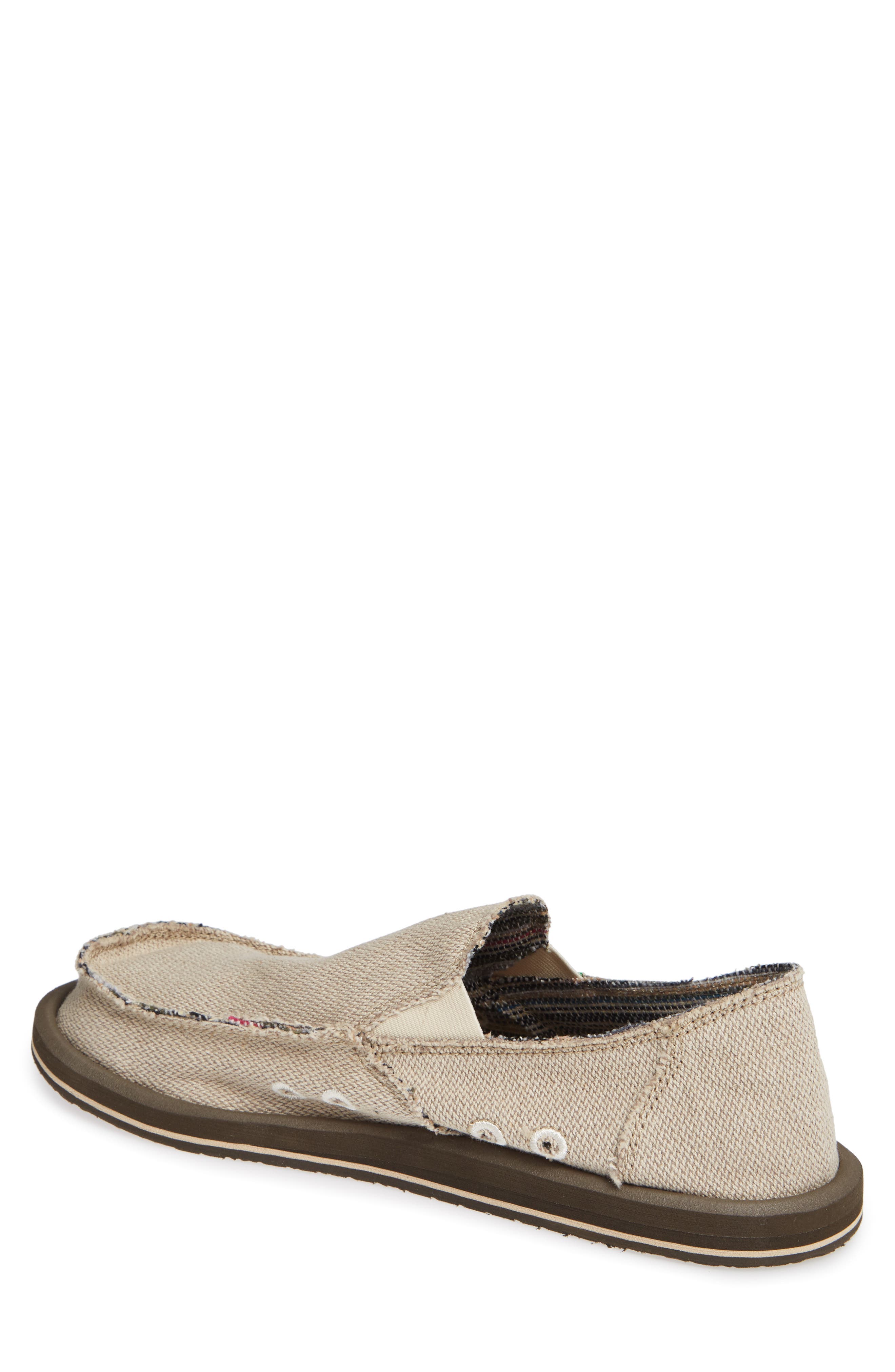 sanuk hemp loafers