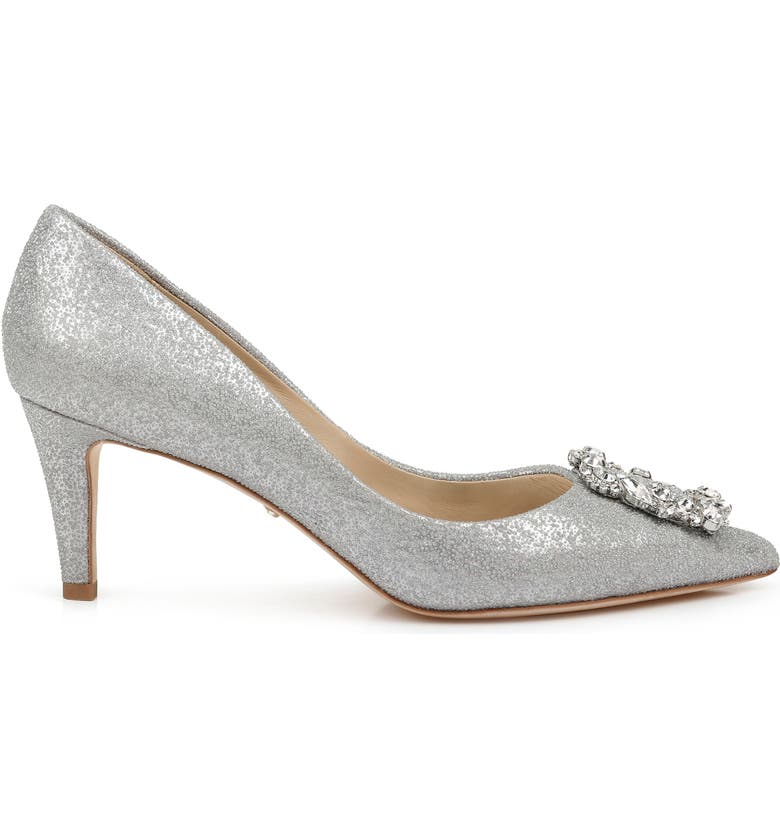 Badgley Mischka Collection Carrie Crystal Embellished Pump (Women ...