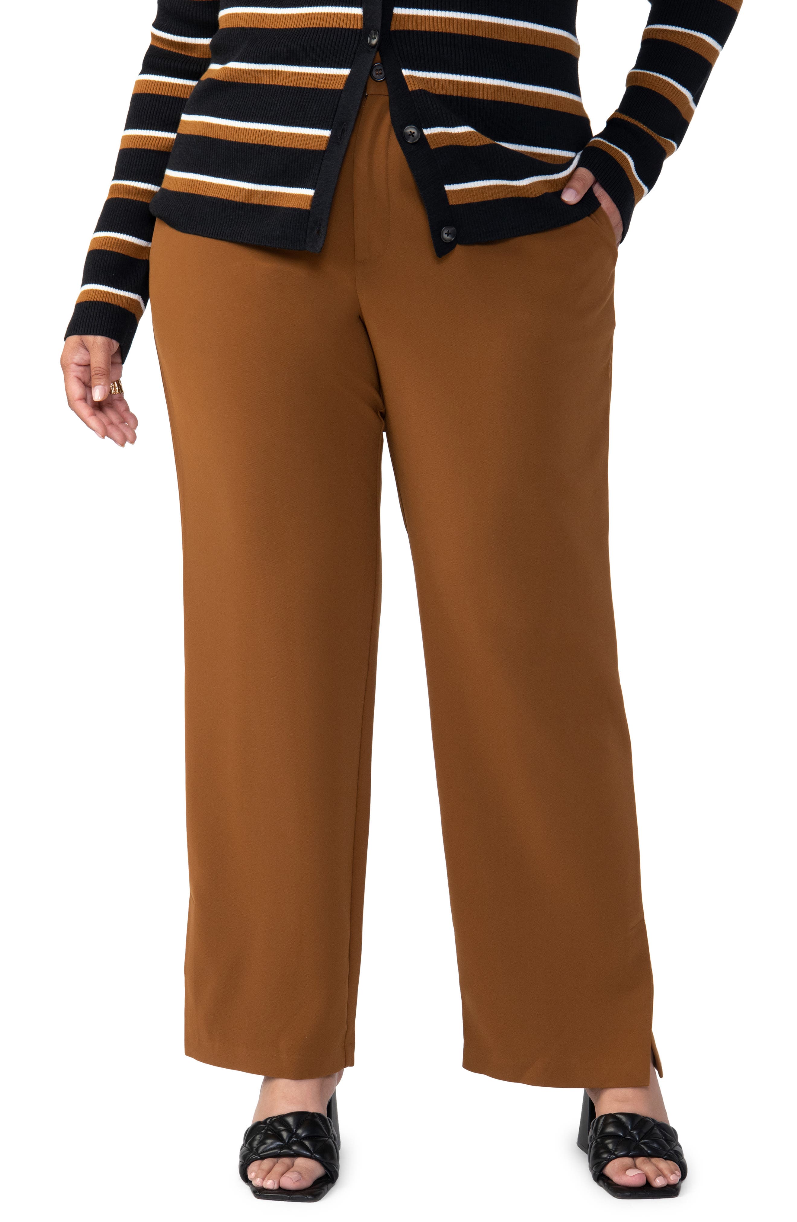 plus brown pants