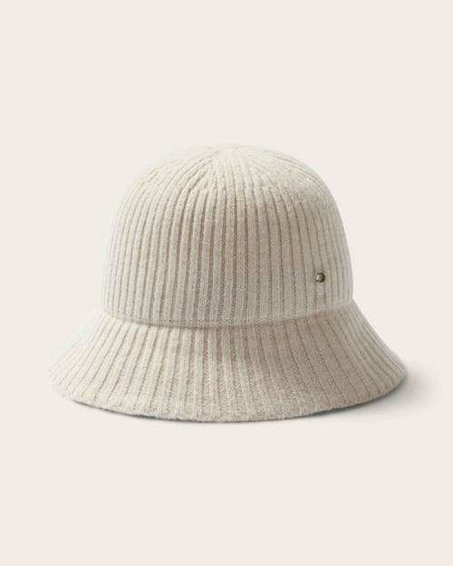 Shop Hemlock Taylor Wool Bucket Hat In Cream