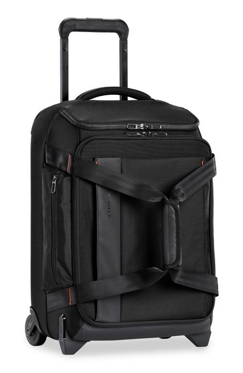 Briggs & Riley ZDX 21-Inch Carry-On Upright Duffle Bag in Black