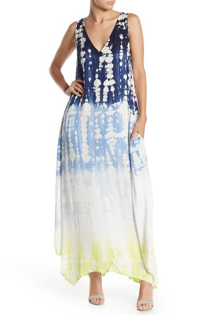 Yfb By Young Fabulous Broke Ali V Neck Maxi Dress Nordstrom Rack