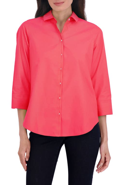 Foxcroft Charlie Cotton Button-Up Shirt at Nordstrom,
