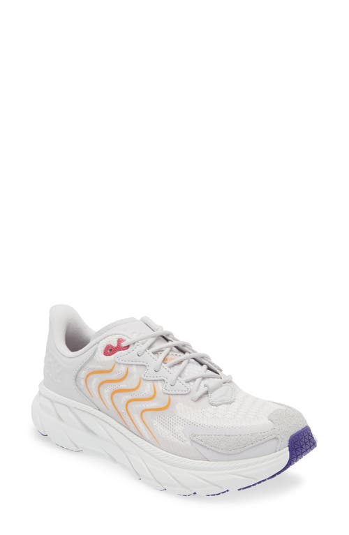 Shop Hoka Vibrant Bloom Clifton Ls Sneaker In Nimbus Cloud/nimbus Cloud