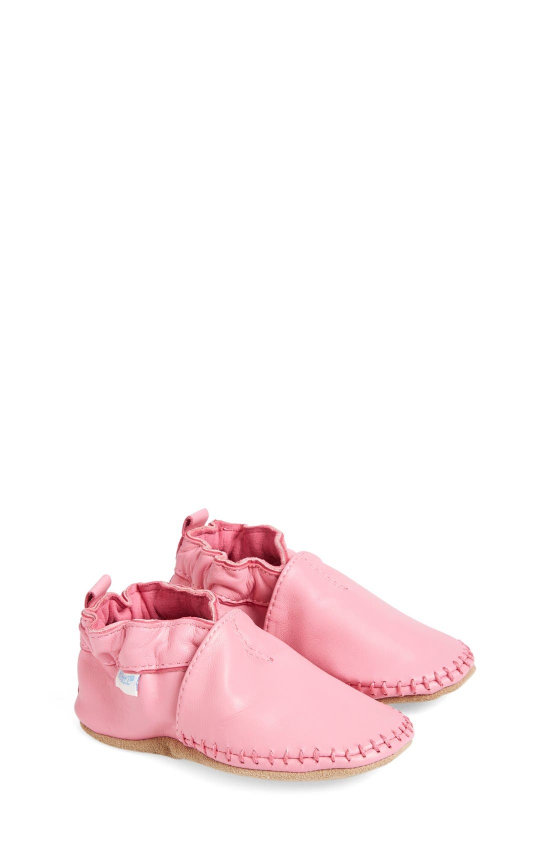 Robeez® 'Classic Moccasin' Crib Shoe (Baby & Walker) Nordstrom