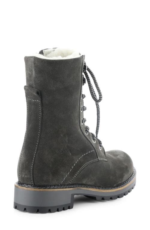 Bos. & Co. Carter Waterproof Platform Boot In Grey