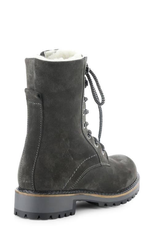 Shop Bos. & Co. Carter Waterproof Platform Boot In Grey