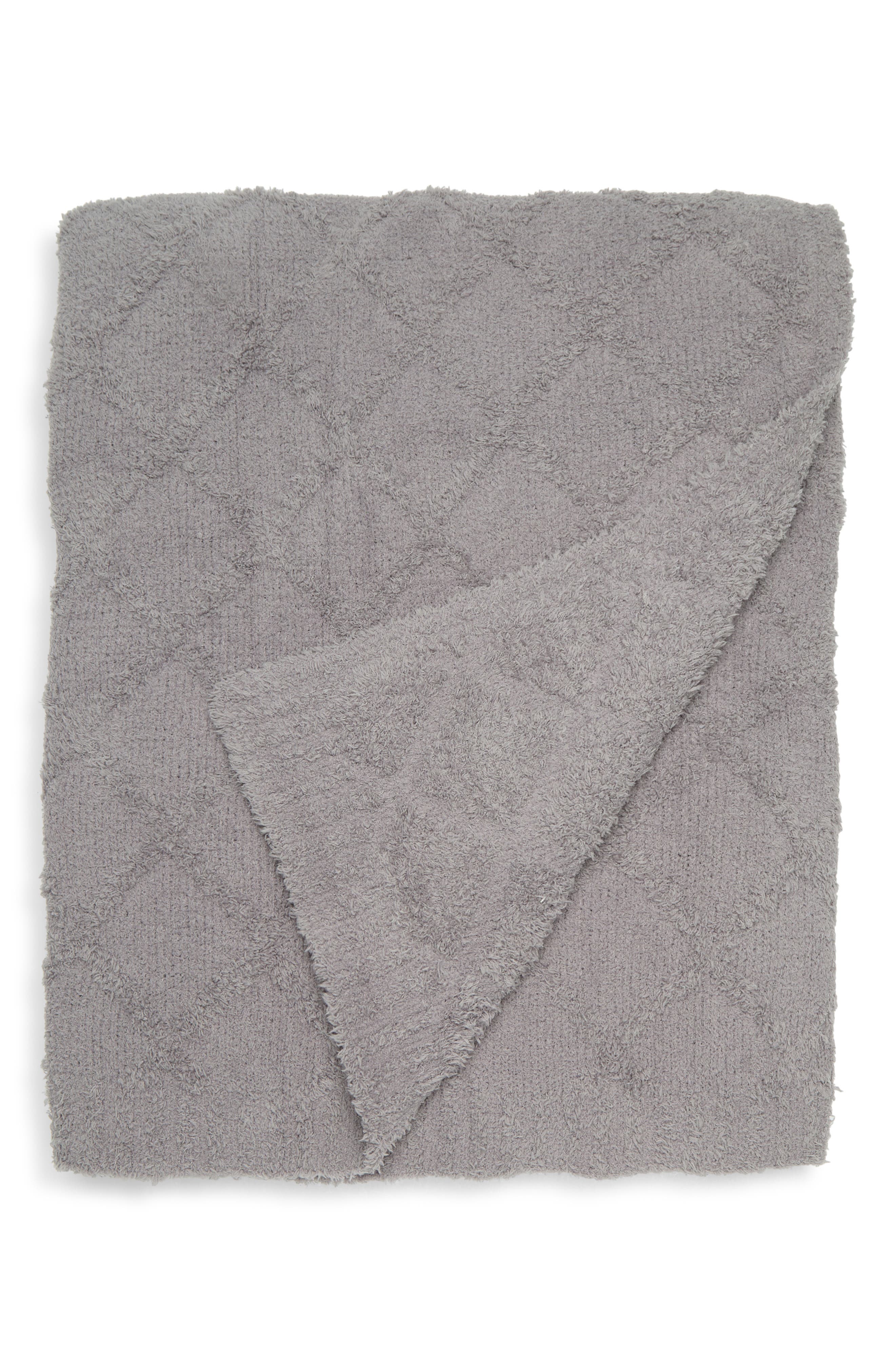 Barefoot Dreams® CozyChic™ Diamond Jacquard Throw Blanket Nordstromrack