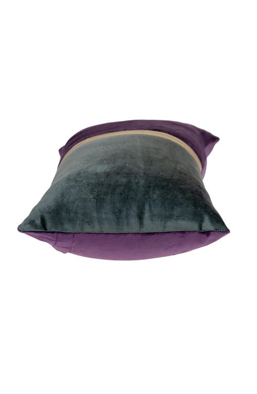 Parkland Collection Myra Throw Pillow In Purple