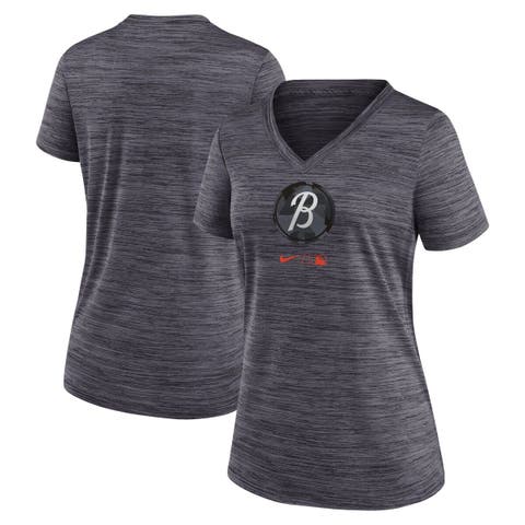 Nike Dri-FIT City Connect Velocity Practice (MLB Washington Nationals)  Women's V-Neck T-Shirt.