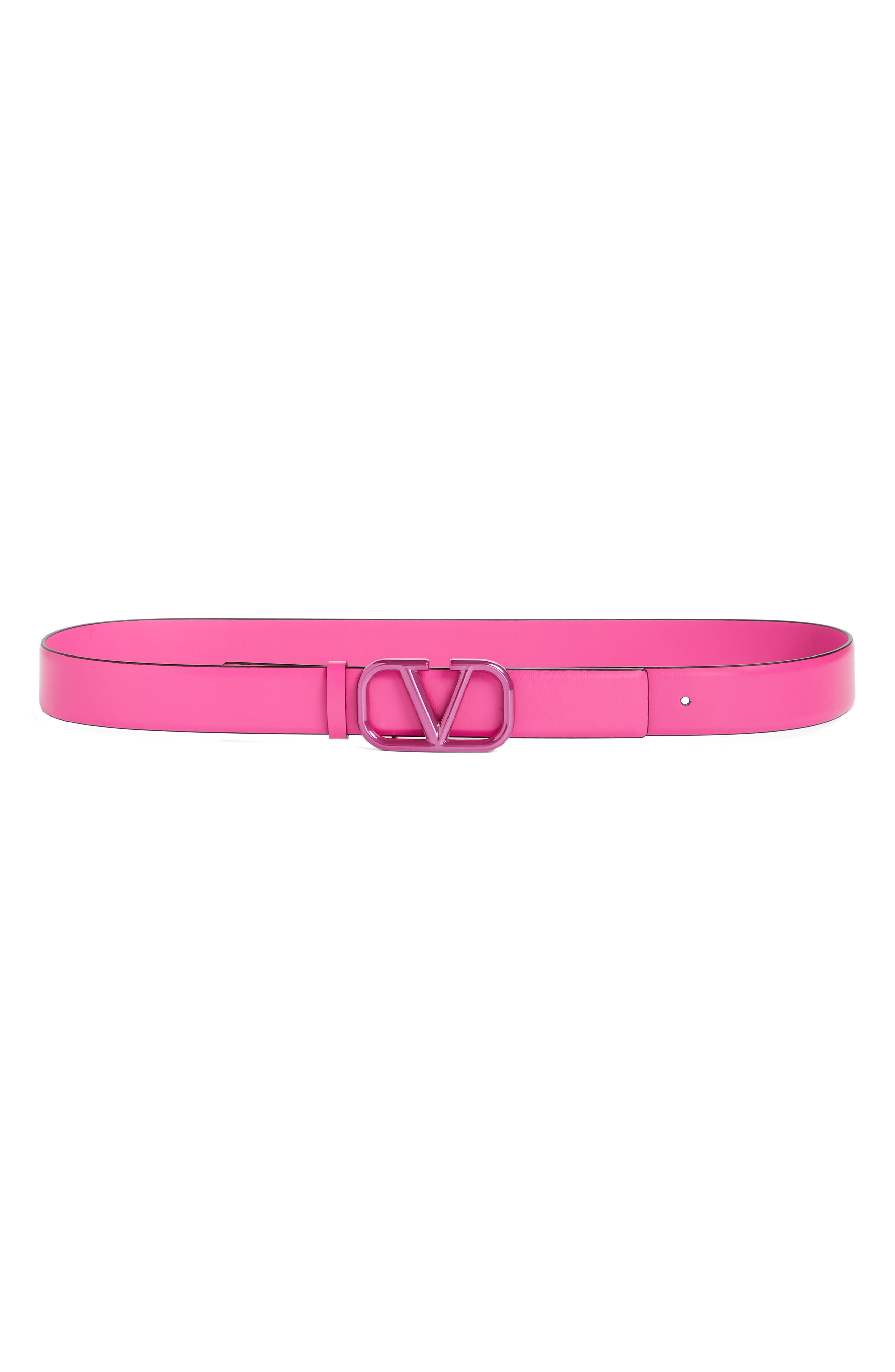 light pink designer belt