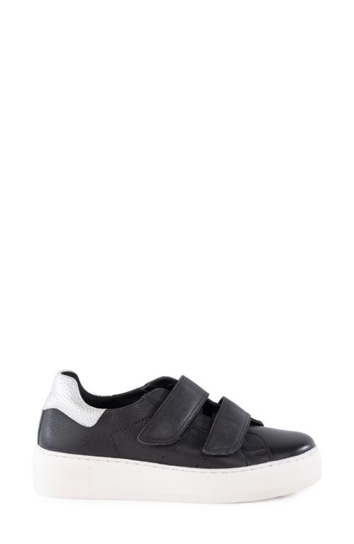 Seychelles Trading Places Platform Sneaker In Black Leather