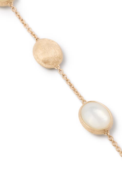 Marco Bicego Siviglia 18k Yellow Gold Mother-of-pearl Bracelet In 18k Yellow Gold