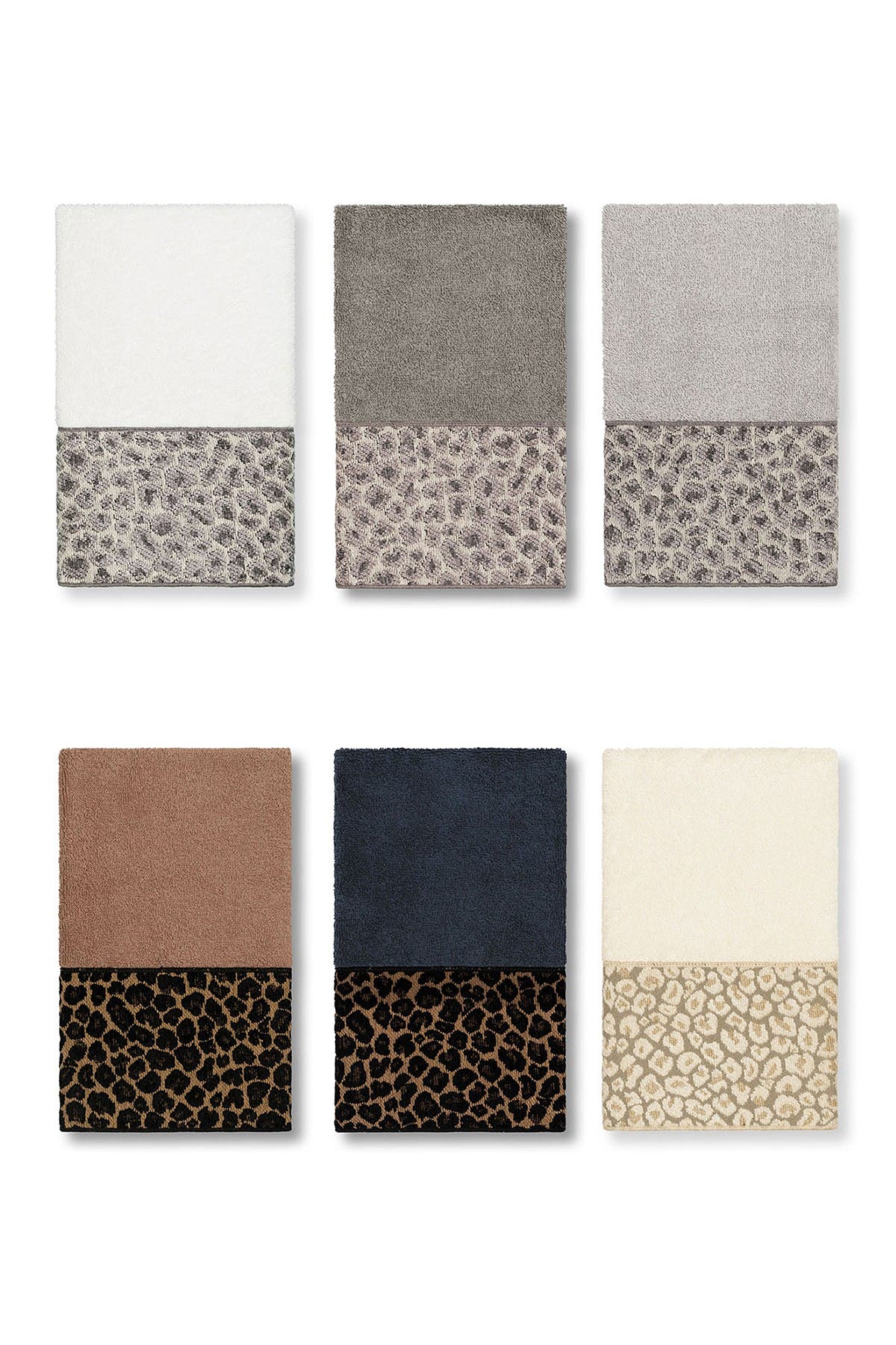Linum Home Spots Embellished Hand Towel