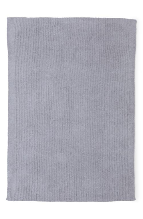 Shop Barefoot Dreams Cozychic™ Rib Throw Blanket In Dove Gray