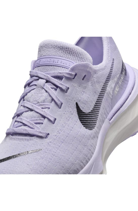 Shop Nike Zoomx Invincible Run 3 Running Shoe In Grape/ Lilac/ Black