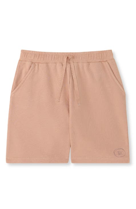 Girls' Basic Cotton Shorts - Black DOMYOS