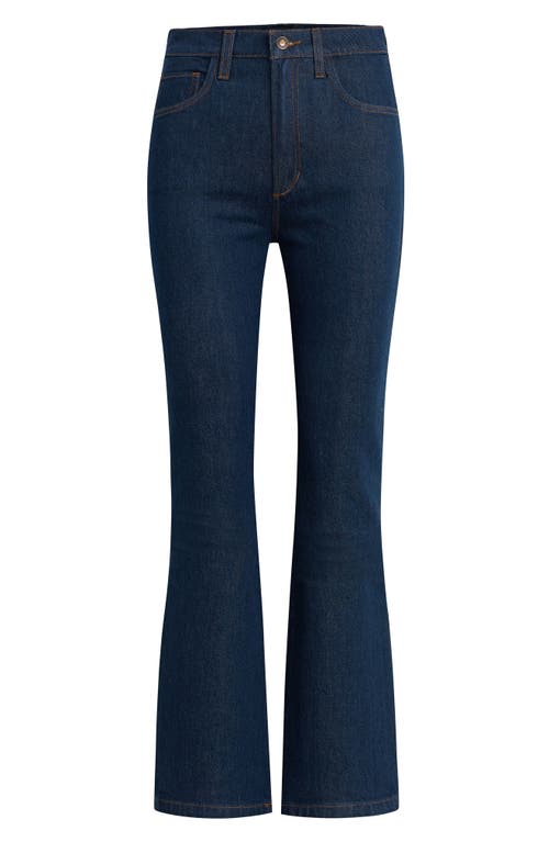 Shop Favorite Daughter The Valentina Super High Waist Mini Bootcut Jeans In Pepper